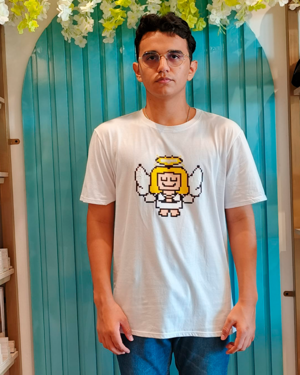 Camiseta Pixel Art Angel